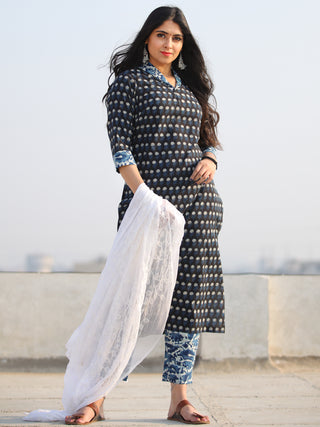 Bahaar Rafah - Set of Kurta Pants & Dupatta - KS109A2130D