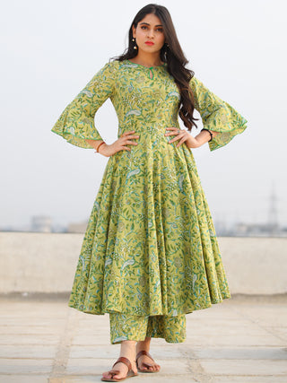 Raas Nawfar - Set of Flared Kurta & Palazzo  - KS101A2299
