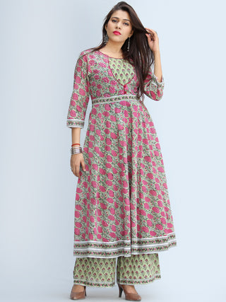 Rozana Gulfam Kurta Palazzo Set - KS28AS2234