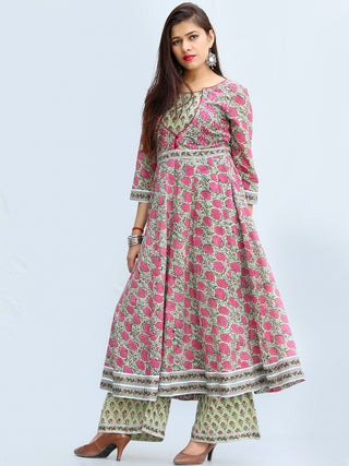 Rozana Gulfam Kurta Palazzo Set - KS28AS2234