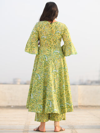 Raas Nawfar - Set of Flared Kurta & Palazzo  - KS101A2299