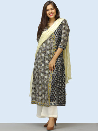 Bahaar Farnaz - Set of Kurta Palazzo & Dupatta - KS44A2259D