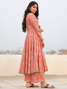 Raas Gul - Set of Flared Kurta & Palazzo  - KS101C2295