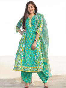 Nayab Gulrang - Set of Kurta Salwar Pants & Dupatta - KS01H2524D