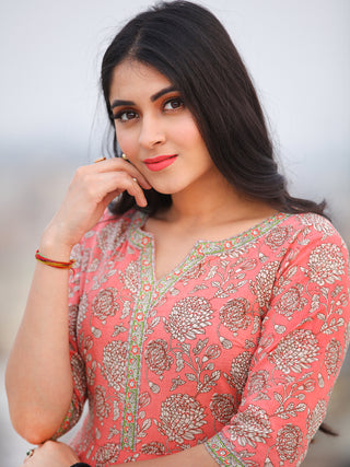 Raas Gul - Set of Flared Kurta & Palazzo  - KS101C2295