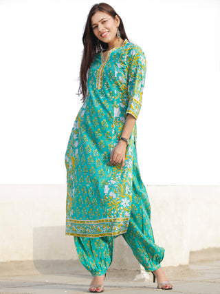Nayab Gulrang - Set of Kurta Salwar Pants & Dupatta - KS01H2524D