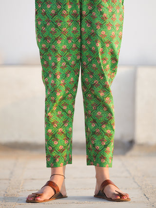 Bahaar Rafia - Set of Kurta Pants & Dupatta - KS60M1369D