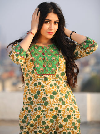 Bahaar Rafia - Set of Kurta Pants & Dupatta - KS60M1369D