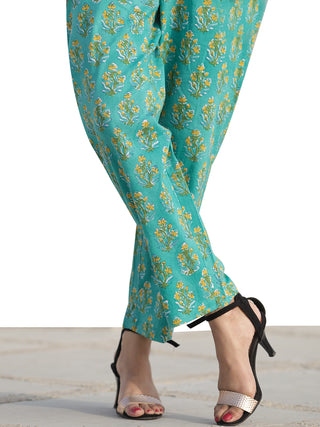 Nayab Nagma - Set of Kurta Pants & Kota Doria Dupatta - KS29P2524D