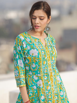 Nayab Nagma - Set of Kurta Pants & Kota Doria Dupatta - KS29P2524D