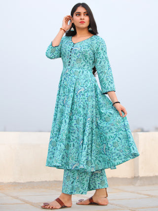 Raas Narmin - Set of Flared Kurta & Palazzo  - KS101D2297