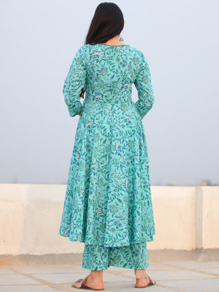 Raas Narmin - Set of Flared Kurta & Palazzo  - KS101D2297