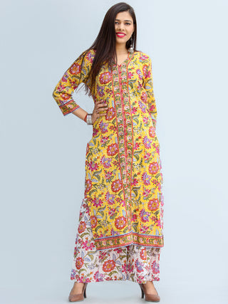 Rozana Ambar Kurta Palazzo Set - KS23AS2183
