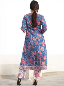 Nayab Gulerana - Set of Kurta Pants & Dupatta - KS64D2537D2