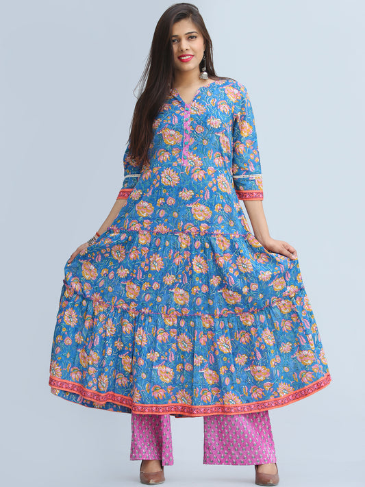 Rozana Apsara Long Kurta Palazzo Set - KS16ASXXX