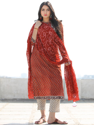 Bahaar Nacira - Set of Kurta Pants & Dupatta - KS46FxxxD