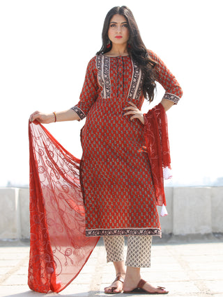 Bahaar Nacira - Set of Kurta Pants & Dupatta - KS46FxxxD