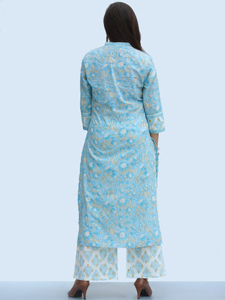 Rangrez Beena - Set of Kurta Palazzo & Dupatta - KS01E2307D
