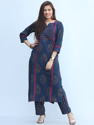 Bahaar Nazah - Set of Kurta Pants & Dupatta - KS03G2141D