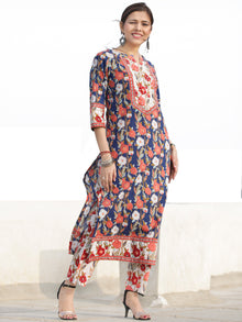 Nayab Aleena Set of Kurta Pants & Kota Doria Dupatta