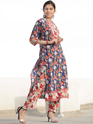 Nayab Aleena Set of Kurta Pants & Kota Doria Dupatta
