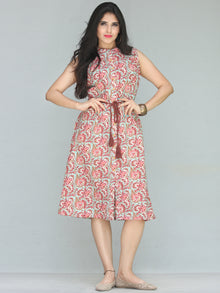 Gulzar Mehr Dress With Tie Up Waist - D89F2248