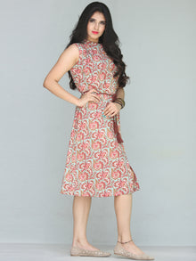 Gulzar Mehr Dress With Tie Up Waist - D89F2248