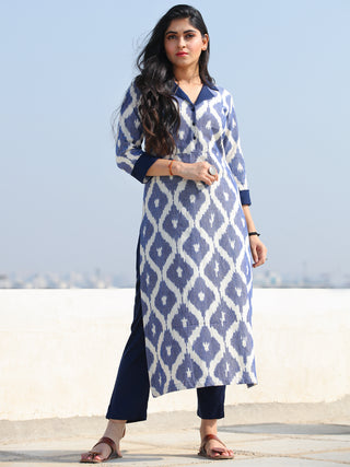Tagai Arsh - Set of Ikat Kurta & Pants  - KS103A1248