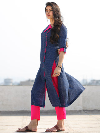 Tagai Arfa - Set of Ikat Kurta & Pants  - KS79B803