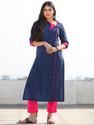 Tagai Arfa - Set of Ikat Kurta & Pants  - KS79B803