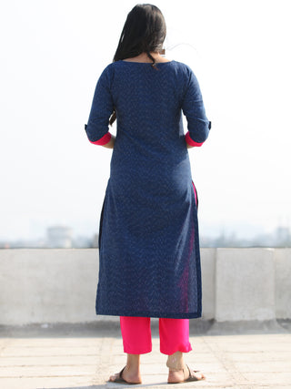 Tagai Arfa - Set of Ikat Kurta & Pants  - KS79B803