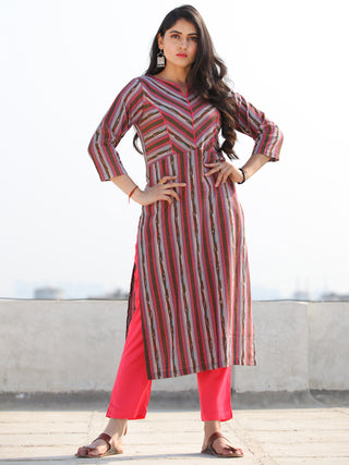Tagai Azma - Set of Ikat Kurta & Pants  - KS104A733