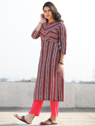 Tagai Azma - Set of Ikat Kurta & Pants  - KS104A733