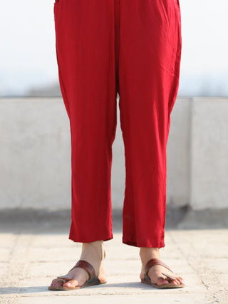 Tagai Aaiza- Set of Ikat Kurta & Pants  - KS105A570