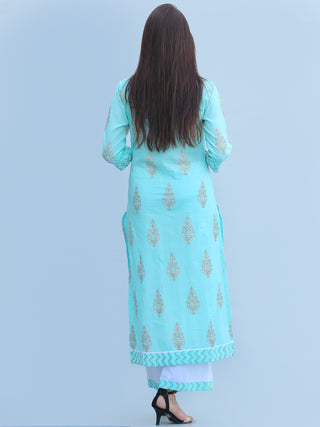 Rangrez Rawza - Set of Kurta Palazzo & Dupatta - KS03E2284D