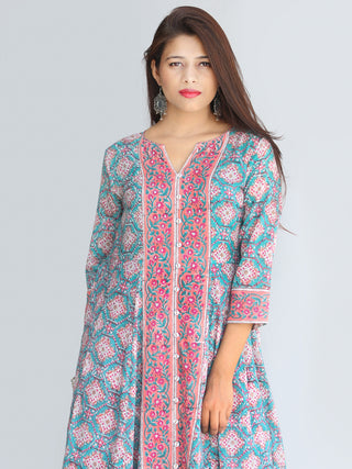 Rozana Gulshan Anarkali Kurta Palazzo Set - KS29AS2267