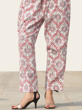 Nayab Farhat - Set of Kurta Pants & Dupatta - KS25D2526D