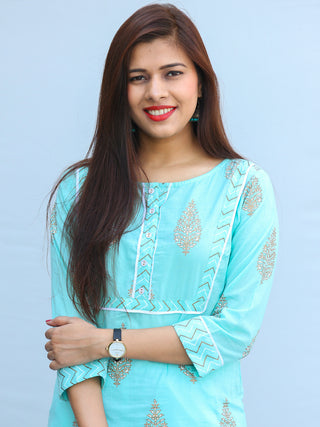 Rangrez Rawza - Set of Kurta Palazzo & Dupatta - KS03E2284D