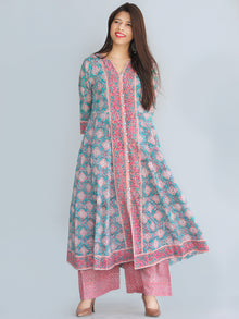 Rozana Gulshan Anarkali Kurta Palazzo Set - KS29AS2267