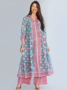 Rozana Gulshan Anarkali Kurta Palazzo Set - KS29AS2267