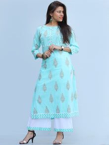 Rangrez Rawza - Set of Kurta Palazzo & Dupatta - KS03E2284D