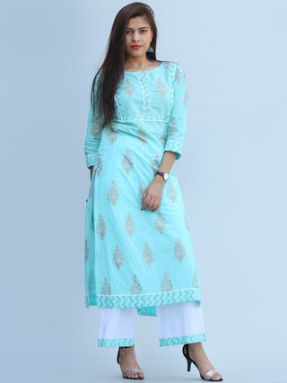 Rangrez Rawza - Set of Kurta Palazzo & Dupatta - KS03E2284D