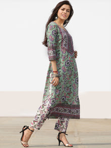 Nayab Nazima - Set of Kurta Pants & Dupatta - KS66A2527D