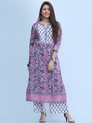Jashn Nashmia - Set of Kurta Palazzo & Dupatta - KS03F2360D