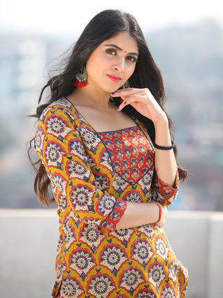 Bahaar Nafisa - Set of Kurta Pants & Dupatta - KS90D1349D