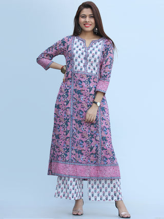 Jashn Nashmia - Set of Kurta Palazzo & Dupatta - KS03F2360D