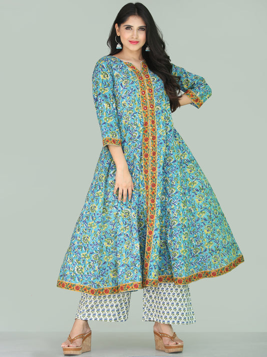 Rozana Nasara Anarkali Kurta Palazzo Set - KS29CSXXXX