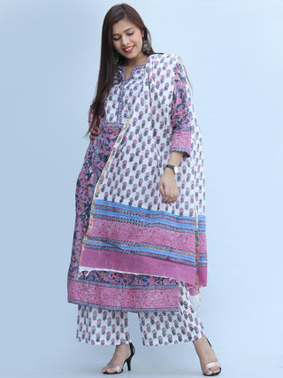 Jashn Nashmia - Set of Kurta Palazzo & Dupatta - KS03F2360D