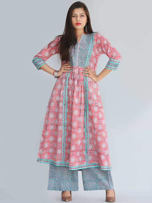 Rozana Guljan Anarkali Kurta Palazzo Set - KS30AS2269