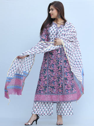Jashn Nashmia - Set of Kurta Palazzo & Dupatta - KS03F2360D